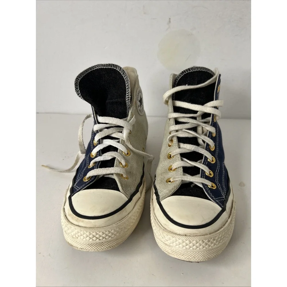 Chuck  Taylor converse 70 All Star Two Tone Canvas Sneakers‎ Sz W 10.5  M 8.5